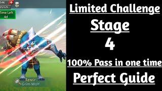 Lords mobile Grim Wolf Limited Challenge Stage 4|Limited Challenge Bloodlust Stage 4