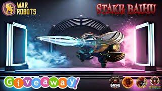 Meta Bot Shell and Stake Testdrive | GIVEAWAY 7X STAKE BAIHU #WRwinBStake  #warrobots