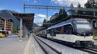 Train MOB Belle Époque!!! Zweisimmen - Montreux