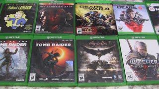 XboxOne and Xbox360 Video Games! My Personal Collection!