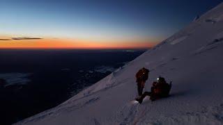 Mt Rainier Emmons Glacier Route July 2022