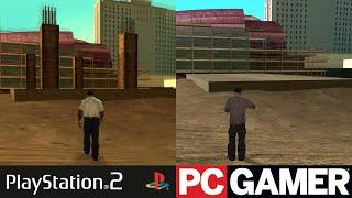 GTA SA - Diferencias entre las versiones de PS2 y PC | Parte 3