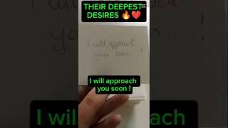 THEIR DEEPEST DESIRES ️#love #tarot #romance #futurespouse #tarotreading #soulmate #twinflame