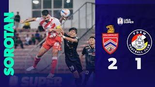 Kuala Lumpur City FC 2-1 PDRM FC | Sorotan Perlawanan Liga Super 2024/25