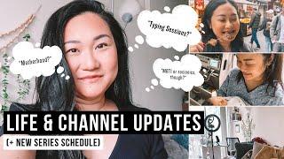 Life and Channel Updates (+ MBTI Type Series Schedules)