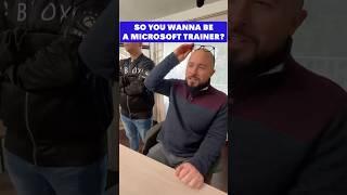 Want to be a Microsoft Trainer? #shorts