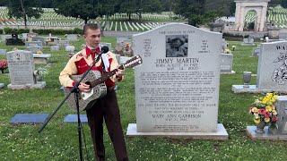 Jimmy Martin - Tennessee (Grave tribute)