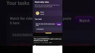 The most DANGEROUS crypto scams you SHOULD know about!￼Token 12.07.24