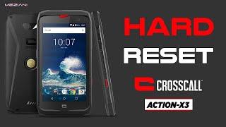 How to Hard Reset on CROSSCALL Action X3   Screen Lock Bypass