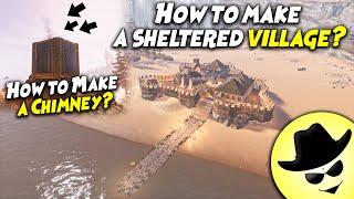 How to make a sheltered village? | Conan Exiles Isle of Siptah