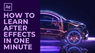 How to Learn Adobe After Effects in 1 Minute #motionmade