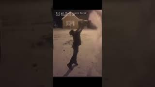 He accidentally dropped BOILING water on HIMSELF  | #shorts #aesthetic #fail