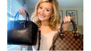 Designer Crossbody Handbag Comparison Review: Givenchy Mini Antigona & Louis Vuitton Alma BB