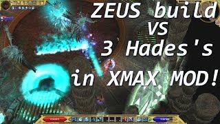 Titan Quest Atlantis| ZEUS build VS 3 Hades Bosses in XMAX Mod!