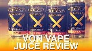 Daily Vape TV- Von Vape Juice Review