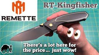 Review/impressions of a Remette knife… RT-Kingfisher knife… a lot for the money!