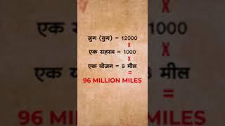 Hanuman Chalisa Said Distance Between Sun And Earth | #trending #ytshorts #hindu #hanumanchalisa