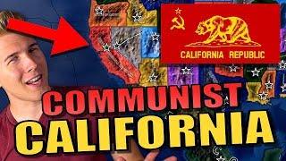 HOI4: California Communist Challenge! | Hearts of Iron 4: Gameplay [USA States Mod]