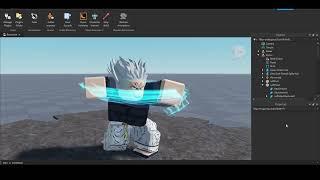 Water Stream Rock Smashing Fist | Roblox Blender Animation