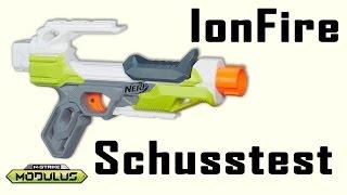 Schusstest Nerf Modulus IonFire [deutsch/german]