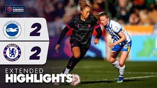  Extended Highlights: Brighton & Hove Albion v Chelsea | Barclays WSL 2024-25