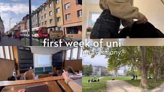 Uni Life in Germany | my first week as a master's student ‍