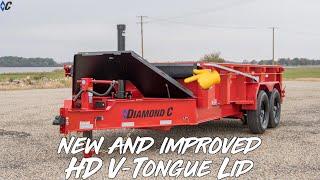 The Ultimate Storage Space  | Diamond C Dump Trailer