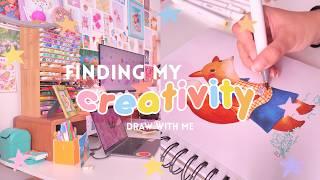 Draw and chat with me ⋆˚˖° my creative journey over the years as an illustrator and small biz owner