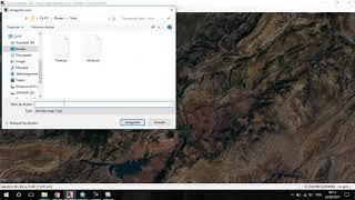 How to download a satellite image georeferenced with the Terra Incognita application