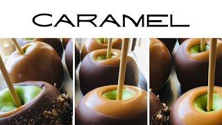 Soft and Chewy Best Homemade Caramel Chocolate Apple Recipe