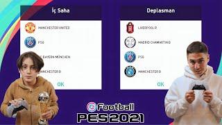 ABİMLE PES 2021 KAPIŞMASI !! (PES DRAFT) #3