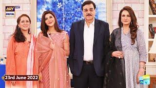 Good Morning Pakistan - Shehryar Zaidi & Saba Faisal - 23rd June 2022 - ARY Digital