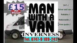 Inverness Man with a van service local man and van removals handyman Inverness