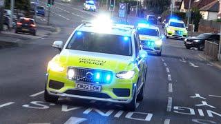 *SHOOTING* New ARMED & Unmarked Police cars responding urgently in high speed convoy!