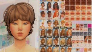 how i create sims (with CC you NEED +  links)  the sims 4 create a sim