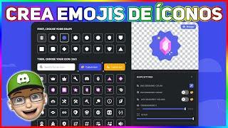 CREA EMOJIS DE ICONOS PARA DISCORD