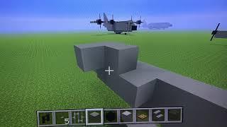 Minecraft Tutorial MQ-9 Predator Drone (Ft Trout’s Adventures