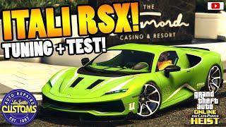  DER TEUERSTE SPORTWAGEN!  ITALI RSX Tuning + Test! [GTA 5 Online CAYO PERICO HEIST UPDATE DLC]