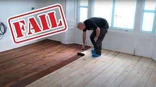 Wood Floor Refinishing FAILS! 2 (YouTubers Fail so you don't have to)