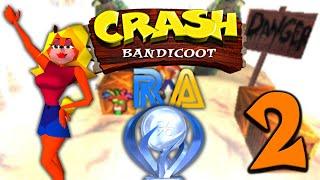 A SEGUNDA ILHA DO JOGO É TENSA... | Crash Bandicoot 1 [PARTE 2]