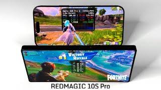 REDMAGIC 10S Pro vs iPhone 16 Pro Max in Fortnite Mobile & 120 FPS | Android vs iOS Gaming Test.