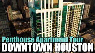 Downtown Houston - Exquisite Penthouse Apartment Tour