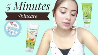 5 MINUTES SKINCARE | FOR COLLEGE AND SCHOOL GOING GIRLS | Devanshi kalra