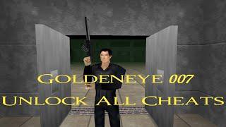 GoldenEye - Unlock All Cheats - Beating All Target Time