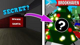 4 NEW SECRETS In The CHRISTMAS UPDATE In BROOKHAVEN  #roblox #brookhaven