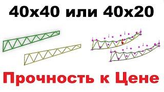 Отношение прочности металлоконструкции к цене #solidworks #simulation #моделирование #навес