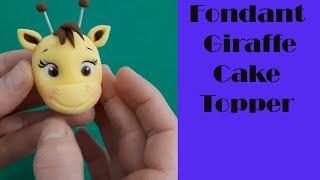 How to Make Fondant Giraffe Video Tutorial