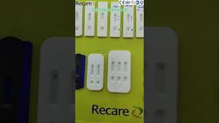 China Tianjin Recare manufactures a variety of custom rapid test cassettes and midstreams. IVD test.