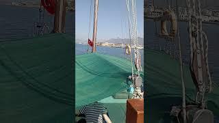 Heading back to port. Kyrenia North Cyprus