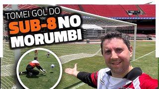 LEVEI GOL DE UMA CRIANÇA NO MORUMBI